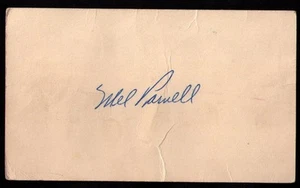 1950s Mel Parnell Boston Red Sox VINTAGE GOVERNMENT POSTCARD GPC SIGNED - Picture 1 of 2