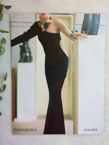 Publicité Yves Saint Laurent haute couture 1986 printemps été presse collection - Picture 1 of 8