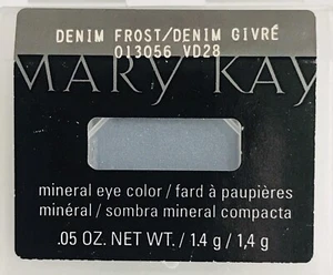 New In Package Mary Kay Mineral Eye Color Denim Frost Full Size Fast Ship - Picture 1 of 2