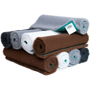 VETFLEECE Dog Bed Greenback Whelping Fleece Pro Bedding Plain Colours