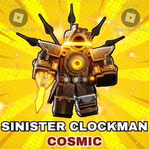 Sinister Clockman - Skibidi Tower Defense - WITH FREEBIES - Picture 1 of 1