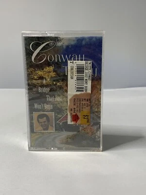 Conway Twitty(A Bridge That Just Won’t Burn) Cassette See Description  & Pics - Image 1 of 4