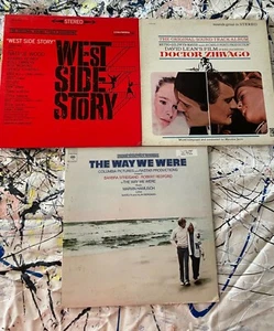 Vinyl LP's Musical's Doctor Zhivago~West Side Story~The Way We Were Columbia - Imagen 1 de 12