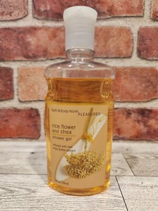 RICE FLOWER AND SHEA Shower Gel 10oz Bath & Body Works - Picture 1 of 2