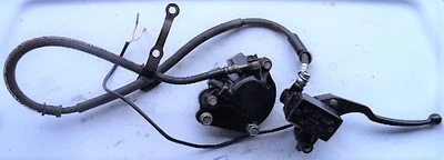 '82 GS750 GS750t FRONT BRAKE SET MASTER CYLINDER CALIPER LINES LEVER PADS SUZUKI Foto 1 de 4