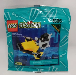 Classic vintage LEGO 1806 Aquanauts Underwater Scooter 1996 MINT factory sealed - Picture 1 of 2
