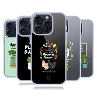 HEAD CASE DESIGNS HAPPY GARDENING SOFT GEL CASE FOR APPLE iPHONE PHONES Foto 1 de 4