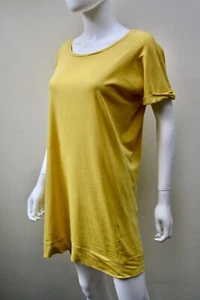 Toast Mustard Cotton Tunic Top/Dress Size 10 - Picture 1 of 7