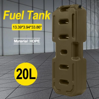 20L Fuel Tank Can Oil Storage Gas Can Storage Container Fit For Jeep UTV Truck Foto 1 de 4