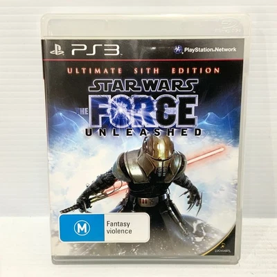 Star Wars: The Force Unleashed - Ultimate Sith Edition + Manual - PS3 - Tested - Image 1 of 4