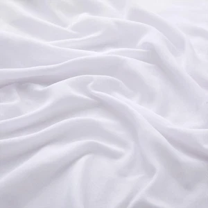 White Chiffon Fabric by The Yard, 60 Inch Wide Chiffon Sheer Fabric Bolt Wedd... - Picture 1 of 7