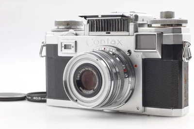 【 EXE+5 / LESEN】 Zeiss Ikon Contax IIIA analoge Kleinbildkamera mit Tessar... - Bild 1 von 4