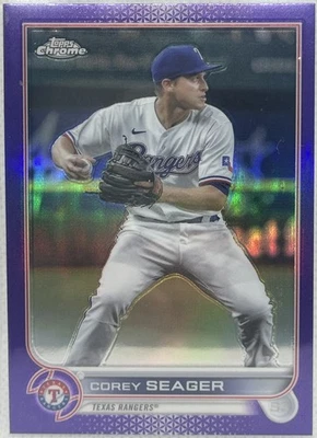 2022 Topps хром - основание/переливающийся/розовый/фиолетовый - на ваш выбор - 99 центов каждый - Изображение 1 из 3