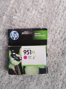 Versiegelte HP 951XL CN047AN140 Tintenpatrone Magenta Ablaufdatum 2016 - Bild 1 von 2