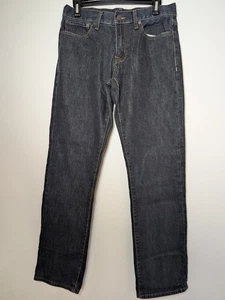 Men's Aeropostale Dark Blue Denim Jeans Pants Size 29" x 32" STRAIGHT Stretch - Picture 1 of 9