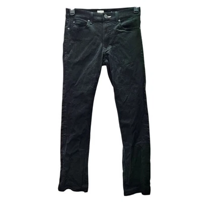 Calça INC Masculina 30x32 Preta Mercer Chino Ajuste Reto Algodão Fina Casual - Imagem 1 de 4