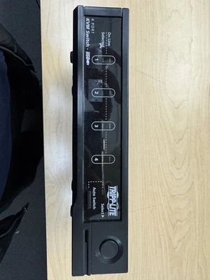 Tripp Lite CS-104U 4-Port Desktop KVM Switch USB - Image 1 of 2