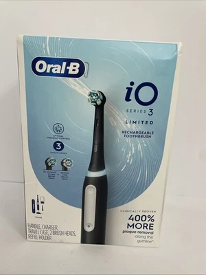Oral-B iO Series 3 Limited Cepillo de Dientes Recargable (Negro) - Nuevo Precintado Foto 1 de 3