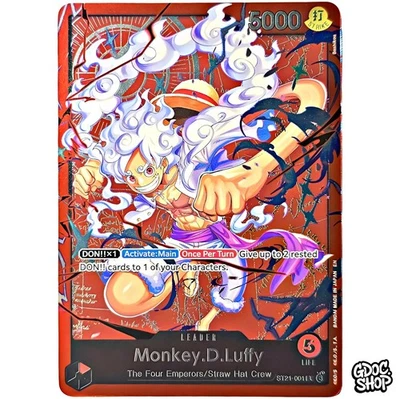 One Piece Card Monkey.D.Luffy ST21-001 Learn Together Deck Set Eng - Bild 1 von 4
