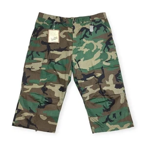 Rothco BDU Shorts Men's XL Cargo Woodland Camo Ultra Force Y2K Streetwear NWT - Picture 1 of 6