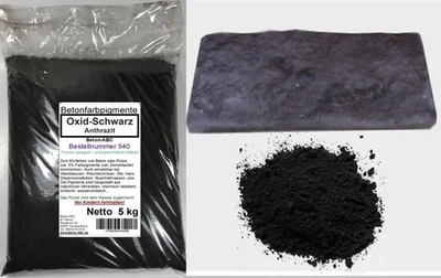 Pigmento Cementizio Nero - Antracite 5 kg