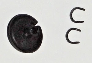 USA MADE - 2 STRING KISSER BUTTON With Clips Archery Bow Bowstring Compound F/SH - Picture 1 of 1