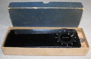 Phinney-Walker Antique Car Auto Mirror with Clock With Original Box Rare - Picture 1 of 9