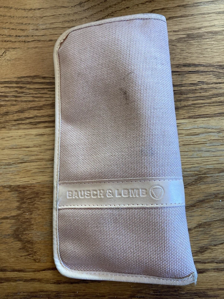 Rare VTG BAUSCH & LOMB EXPRESSIONS FASHION Sunglasses Pouch Slip Case made italy - Image 1 of 3