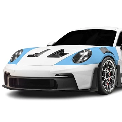 Предварительно нарезанная защитная пленка прозрачный бюстгальтер комплект PPF для Porsche 911 GT3 RS 2023+ - Изображение 1 из 4