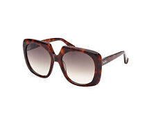 Max Mara Sunglasses MM0047 LOGO12  52F Dark havana brown Woman