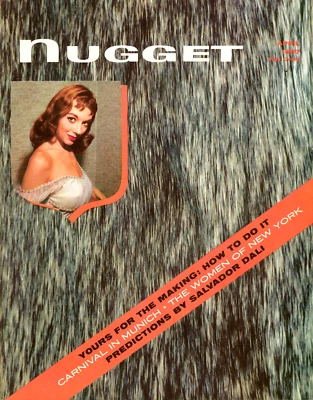 Nugget Magazine Vol. 2 #3 Nugget Magazine Inc 1957 VF - Image 1 of 2