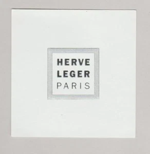 Carte publicitaire - advertising card - Hervé Leger - Picture 1 of 1
