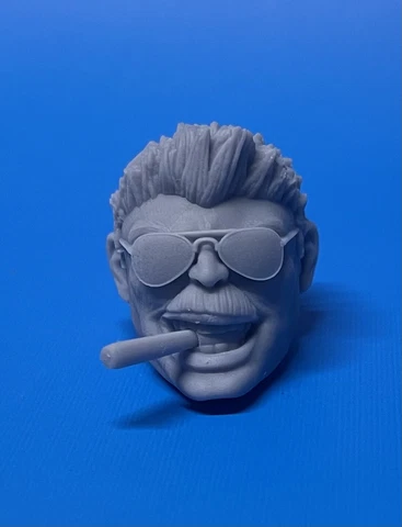 Marvel Legends ML Red Hulk  Alternate 1:12 Scale Custom Head Cigar Sunglasses Cover