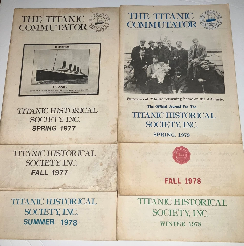 The Titanic Commutator Paperback books - Several to Pick From - Poor Condition - Image 1 of 4