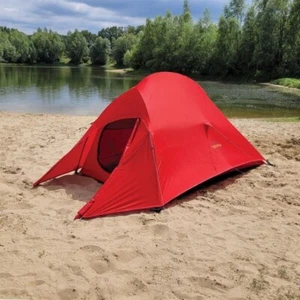 2 Personen Zelt - Garmisch - 200 x 125 cm - 20D Nylon PU 4000mm Terra Outdoor® - Bild 1 von 2