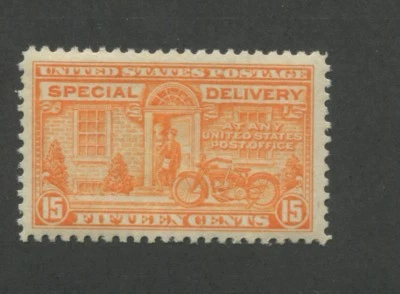 Sello de entrega especial de Estados Unidos 1925 #E13 como nuevo con bisagras goma original muy fina Foto 1 de 2