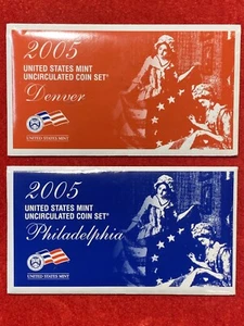 2005-P&D United States Mint Set - Philadelphia and Denver - Picture 1 of 7