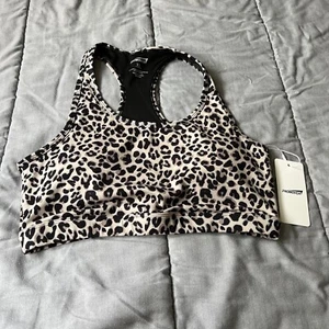 Promover Damen Racerback Sport BH gepolstert bügellos Medium Impact Activewear XL - Bild 1 von 5