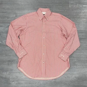 J. McLaughlin Button Down Shirt Men Medium Classic Blazer Stripe Long Sleeve NWT - Picture 1 of 15