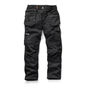 Pantalone SCRUFFS Trade Flex slim fit da lavoro resistente fondina tasche ginocchiere - Foto 1 di 8