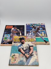 Lot of Beckett Baseball Card Monthly Magazines August 1988 May 1991 October 1991