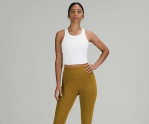 Neu mit Etikett lululemon weiß belebend Zug Tank Gr. 12 - Bild 1 von 11