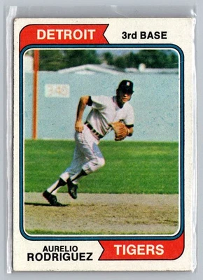 1974 Topps #72 Aurelio Rodriguez - Image 1 of 2
