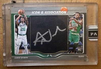 2020-21 Panini Instant Aaron Nesmith Icon & Association Rookie Auto /10 💎Sealed - Image 1 of 4