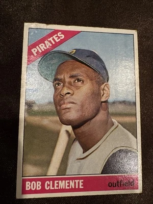 Bob Clemente 1966 - Topps #300 Foto 1 de 2