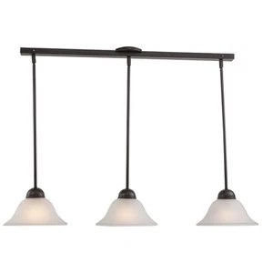 Da Vinci 3-Light Multiple Pendants in Transitional and Linear Style 16.63 Inches - Picture 1 of 12