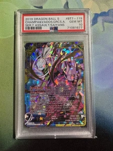 Champa and Vados BT7-119 Assault of the Saiyans DBS Z Heroes - PSA 10 - Bild 1 von 2
