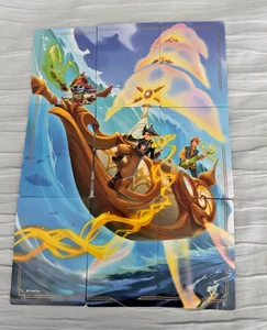 Disney Lorcana TCG 9 Stück Mint Stitch Puzzle Azurit Meer Booster Pack Kunstkarten - Bild 1 von 2