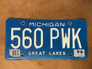Targa Michigan 1996 Grandi Laghi Blu # 560 PWK - Foto 1 di 2