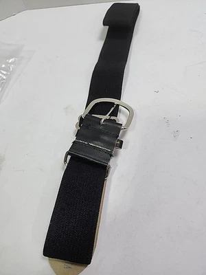 Epic Adult Leather Tab Adjustable Baseball Belt Black - Image 1 of 4